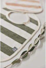 Jollein Jollein slab Stripe terry leaf green (2-pack)