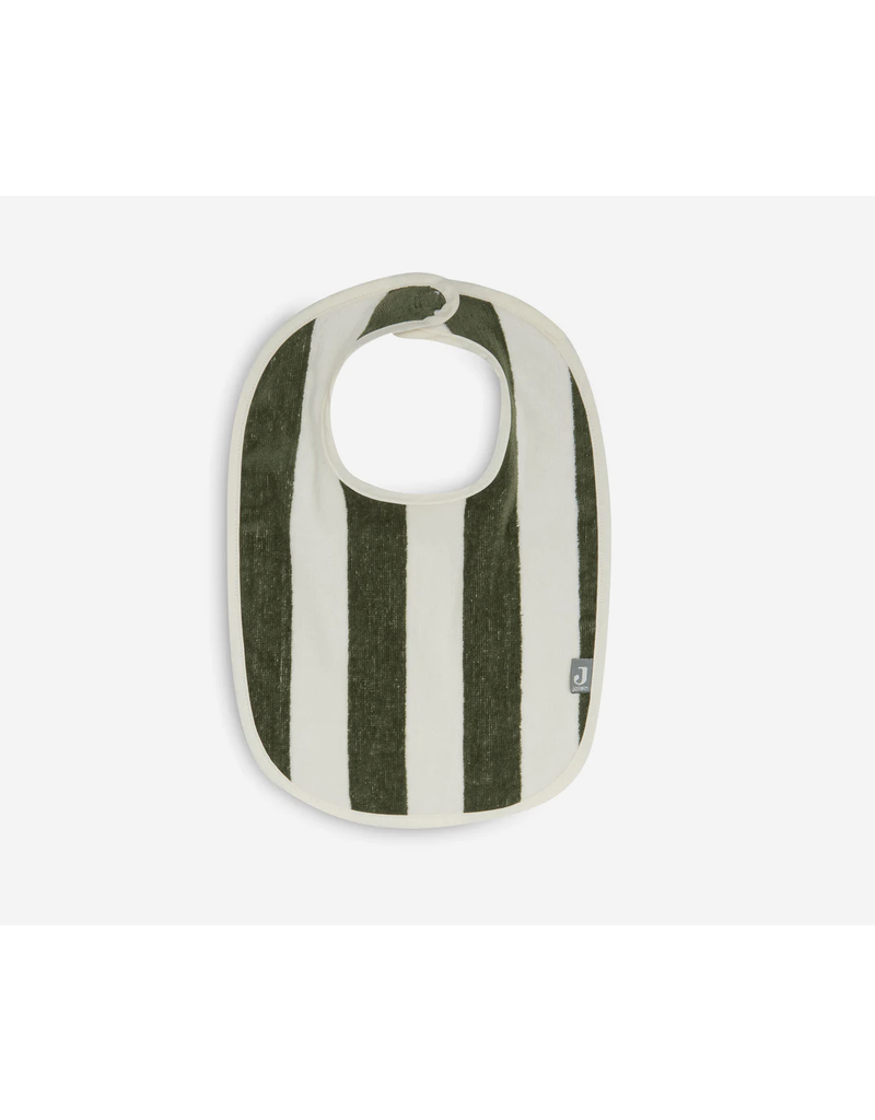 Jollein Jollein slab Stripe terry leaf green (2-pack)