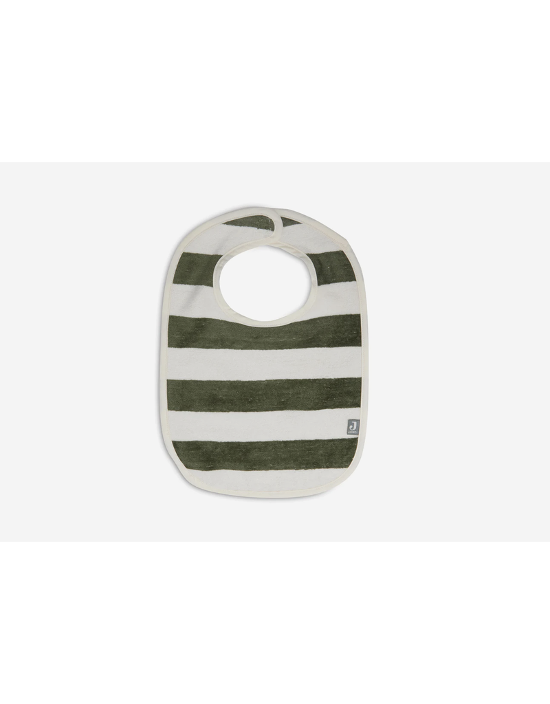 Jollein Jollein slab Stripe terry leaf green (2-pack)