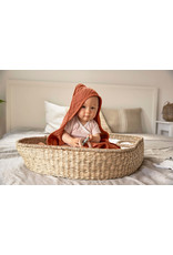 Lassig Lassig muslin hooded towel rust