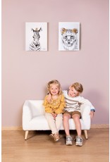 Childhome Childhome Kinderbankje Teddy ecru