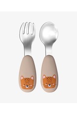 Tryco Tryco Stainless spoon & fork - Leopard Sand