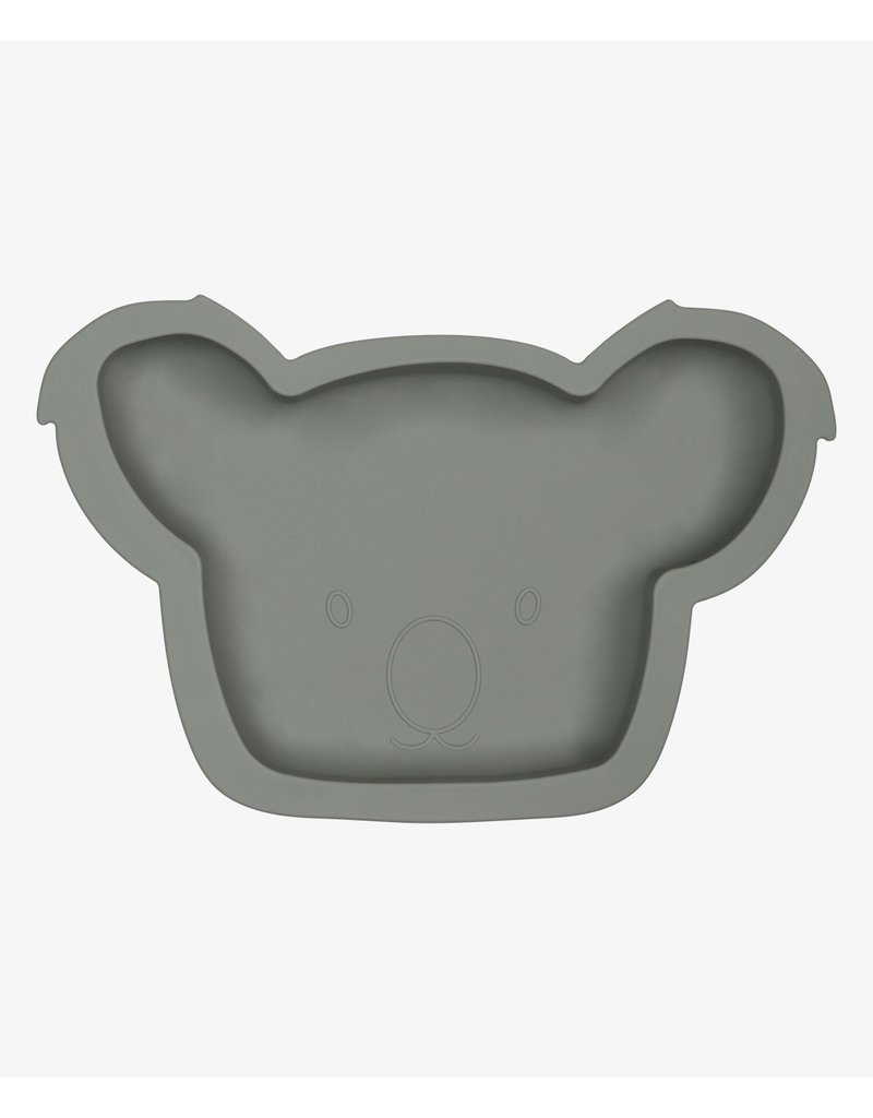 Tryco Tryco Silicone Plate - Koala Olive Gray