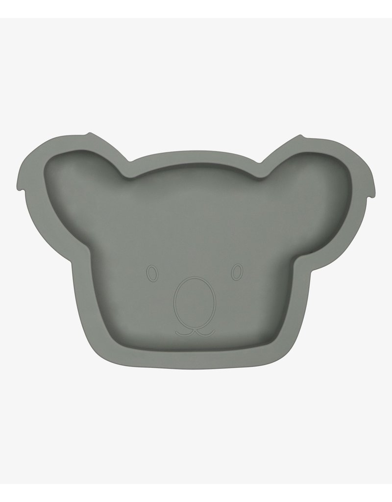 Tryco Tryco Silicone Plate - Koala Olive Gray
