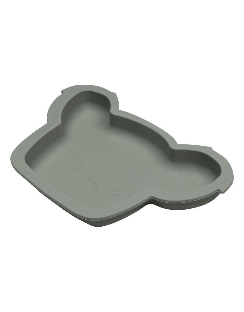 Tryco Tryco Silicone Plate - Koala Olive Gray