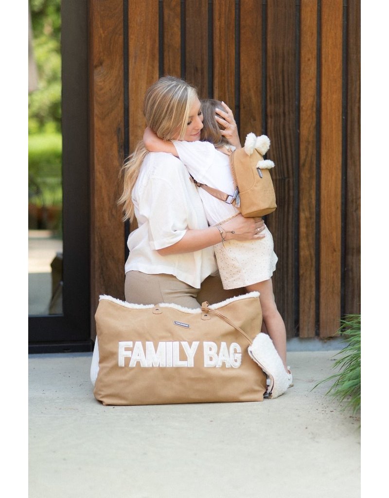 Childhome Childhome Family Bag Suede-look