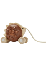 PlanToys Plantoys pull-along Hedgehog Brown