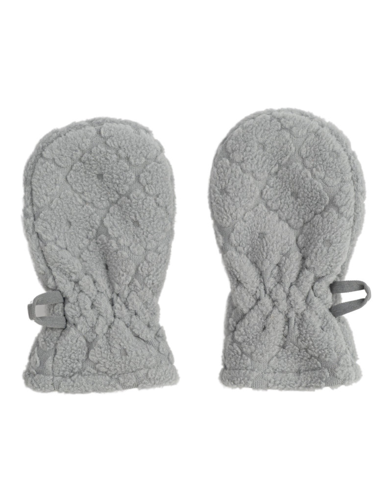 Lodger Lodger Wanten Mittens Folklore Fleece 0-12M Drizzle/Grijs