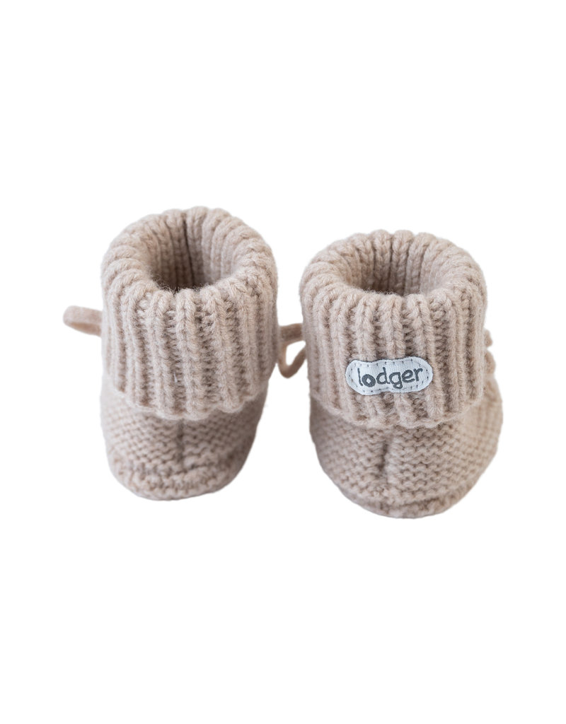 Lodger Lodger Slipper Merino Wool Onze Size Beige