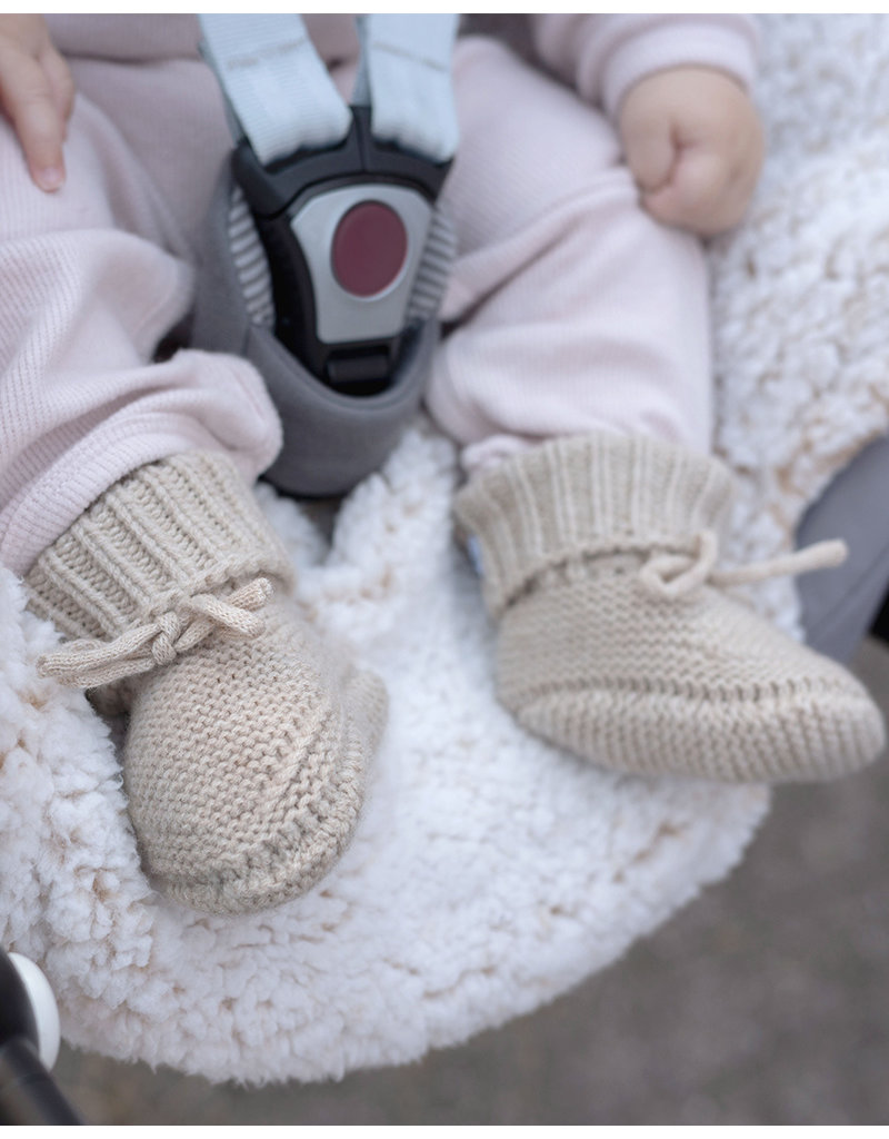 Lodger Lodger Slipper Merino Wool Onze Size Beige