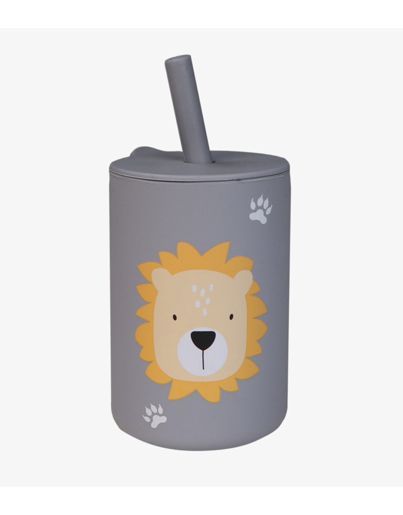 Tryco Tryco Silicone Straw Cup - Lion