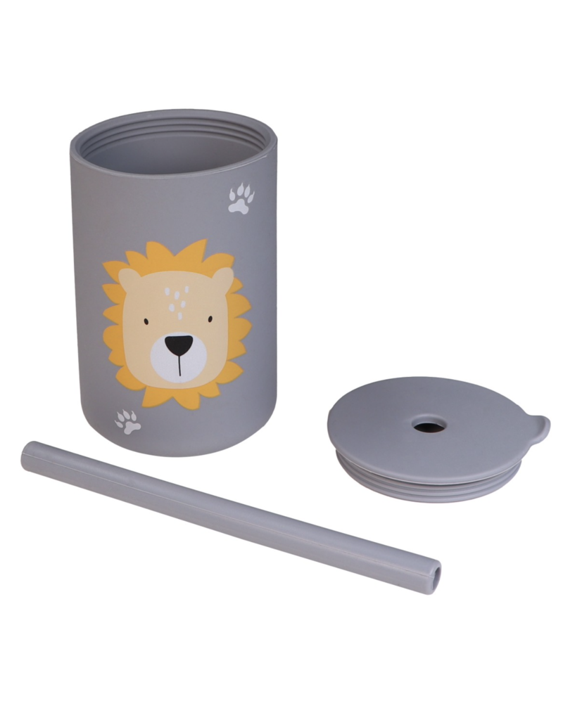 Tryco Tryco Silicone Straw Cup - Lion