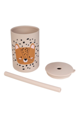 Tryco Tryco Silicone Straw Cup - Leopard