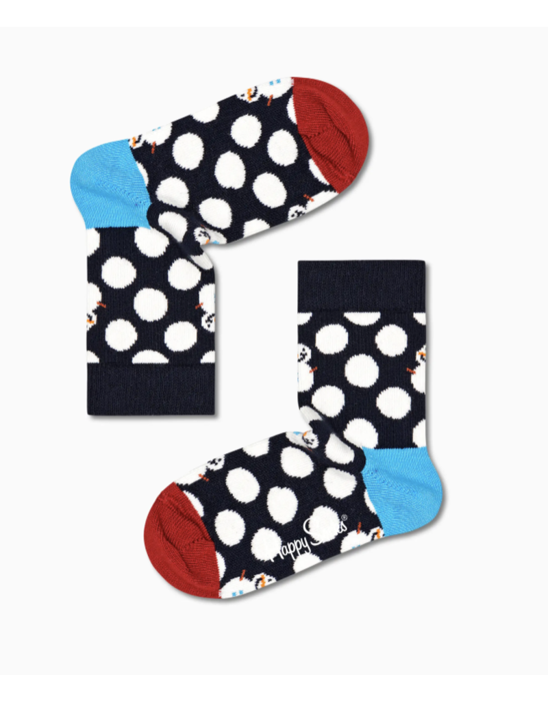 Happy Socks Happy Socks Kids Big Dot Snowman