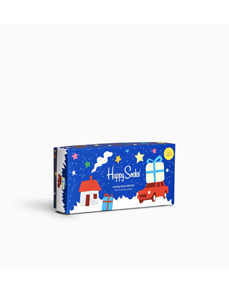 Happy Socks Happy Socks 3-pack Kids Holiday Socks Gift Set