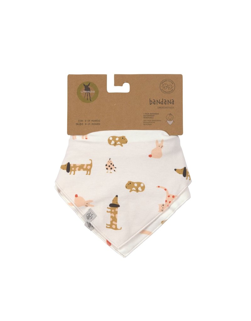 Lassig Lassig Bandana 2-pack Little mateys spice orange