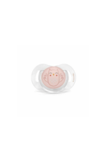 Suavinex Suavinex Bonhomia Flat Soother 0-6M Owl Pink