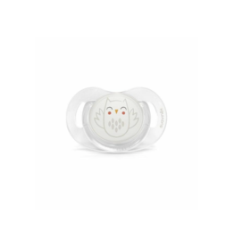 Suavinex Suavinex Bonhomia Flat Soother 0-6M Owl beige