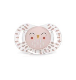 Suavinex Suavinex Bonhomia Reversible soother +18M  Feather Pink