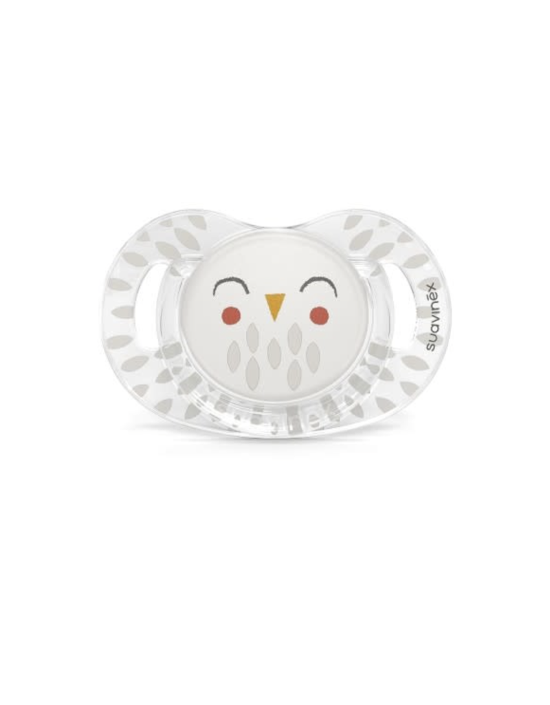 Suavinex Suavinex Bonhomia Reversible soother +18M  Feather beige