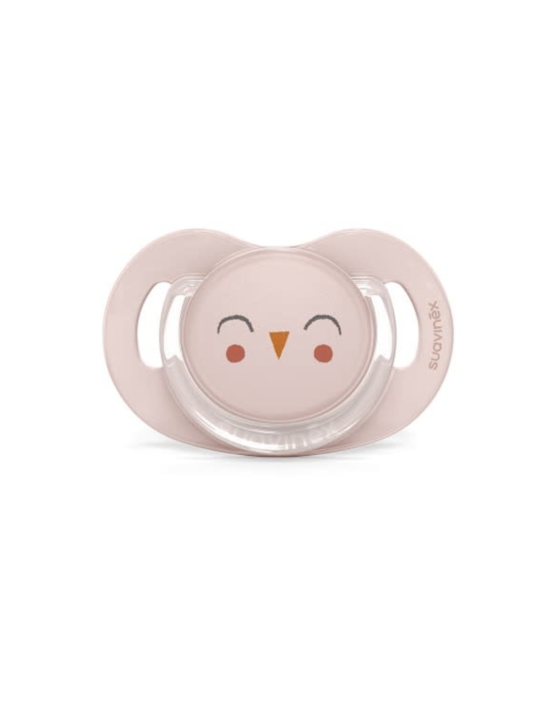 Suavinex Suavinex Bonhomia Reversible 6-18M  Owl Pink