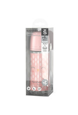 Suavinex Suavinex Bonhomia Bottle Silicone 360ml Feather pink