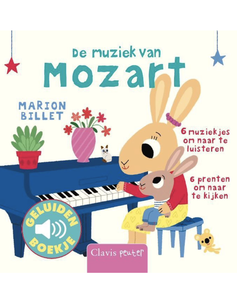 Clavis Clavis Geluidenboekje Muziek van Mozart