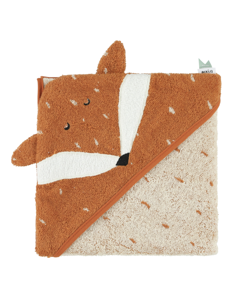 Trixie Trixie hooded towel Mr. Fox 75x75cm