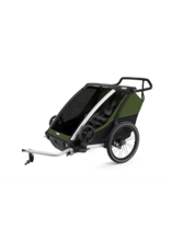 Thule Thule Chariot Cab 2 multisport bike trailer aluminium/cypress green