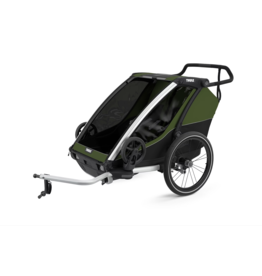 Thule Thule Chariot Cab 2 multisport bike trailer aluminium/cypress green