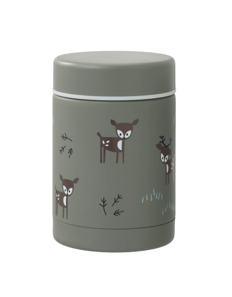 Fresk Fresk Thermos voedselcontainer 300 ml Deer olive