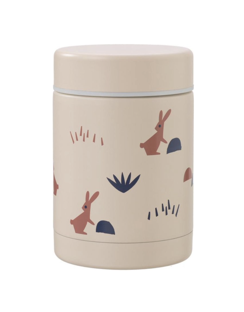 Fresk Fresk Thermos voedselcontainer 300 ml Rabbit sandshell