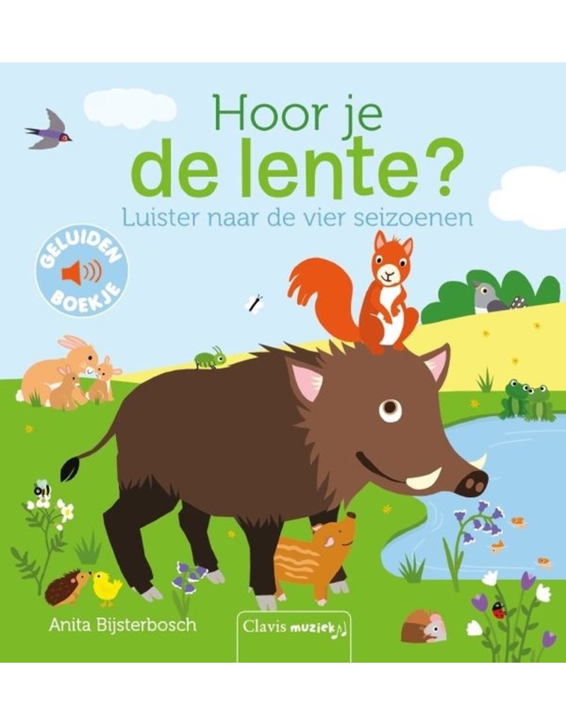 Clavis Clavis Geluidenboekje Hoor je de lente?