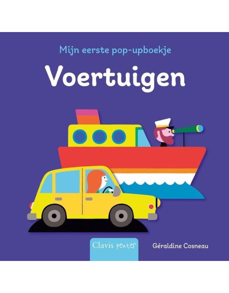 Clavis Clavis Pop-up boekje Voertuigen