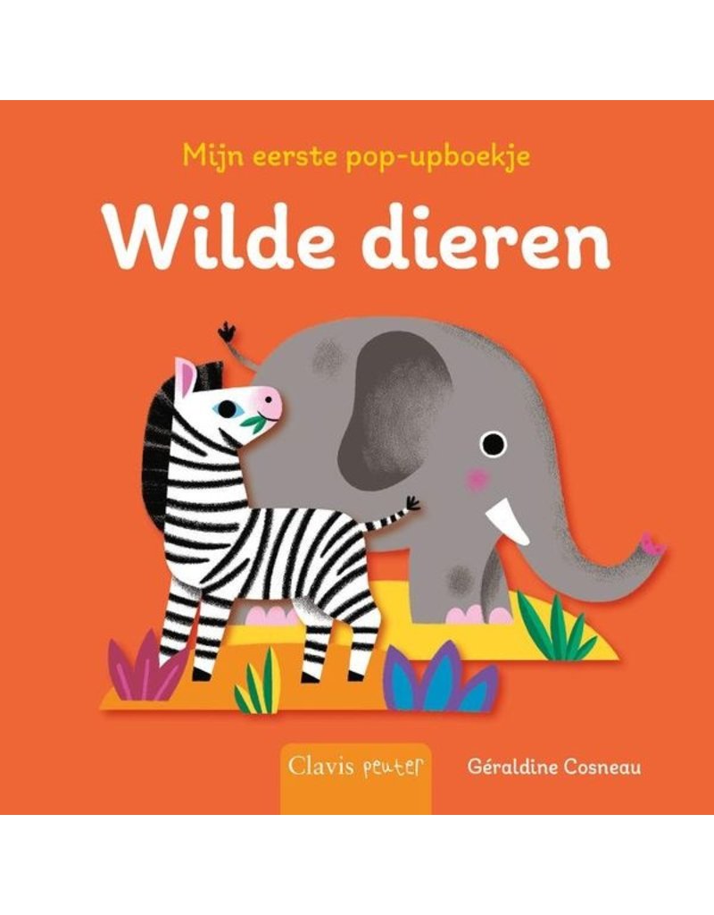 Clavis Clavis Pop-up boekje Wilde dieren