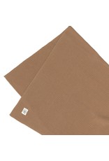 Lassig Lassig Knitted Blanket GOTS nubs light brown