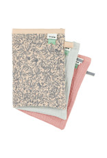 Trixie Trixie Tetra washandjes 3-pack mix Lovely  Leaves