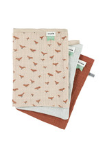 Trixie Trixie Tetra washandjes 3-pack mix - Babbling birds