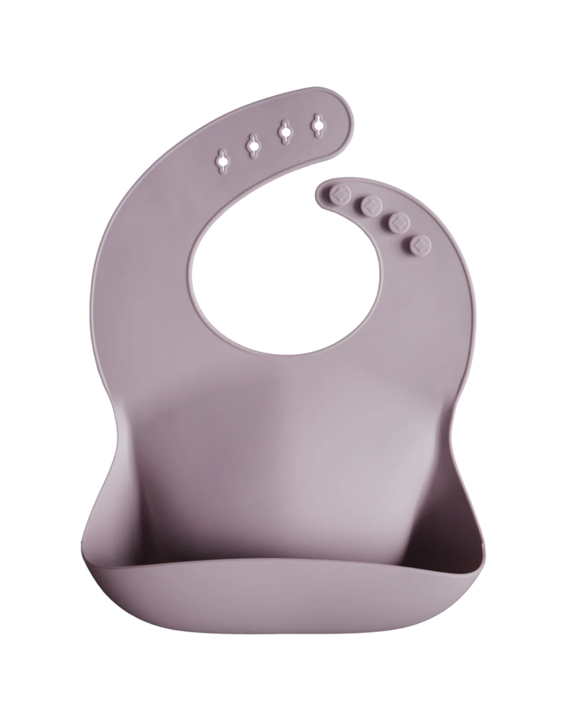 Mushie Mushie Silicone Bib Pale mauve