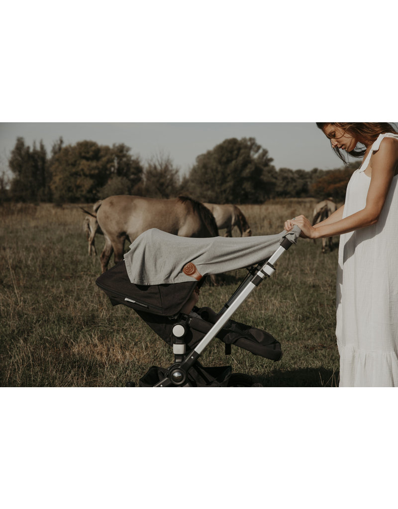 Cloby Cloby UV zonnedoek Stone Grey