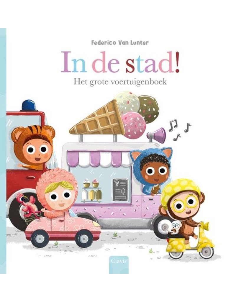 Clavis Clavis In de Stad (het grote voertuigenboek)