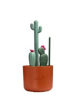 Boon Boon flessenborstelset cacti bruin