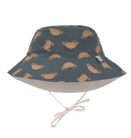 Lassig Lassig Sun Protection Bucket Hat Crabs Blue