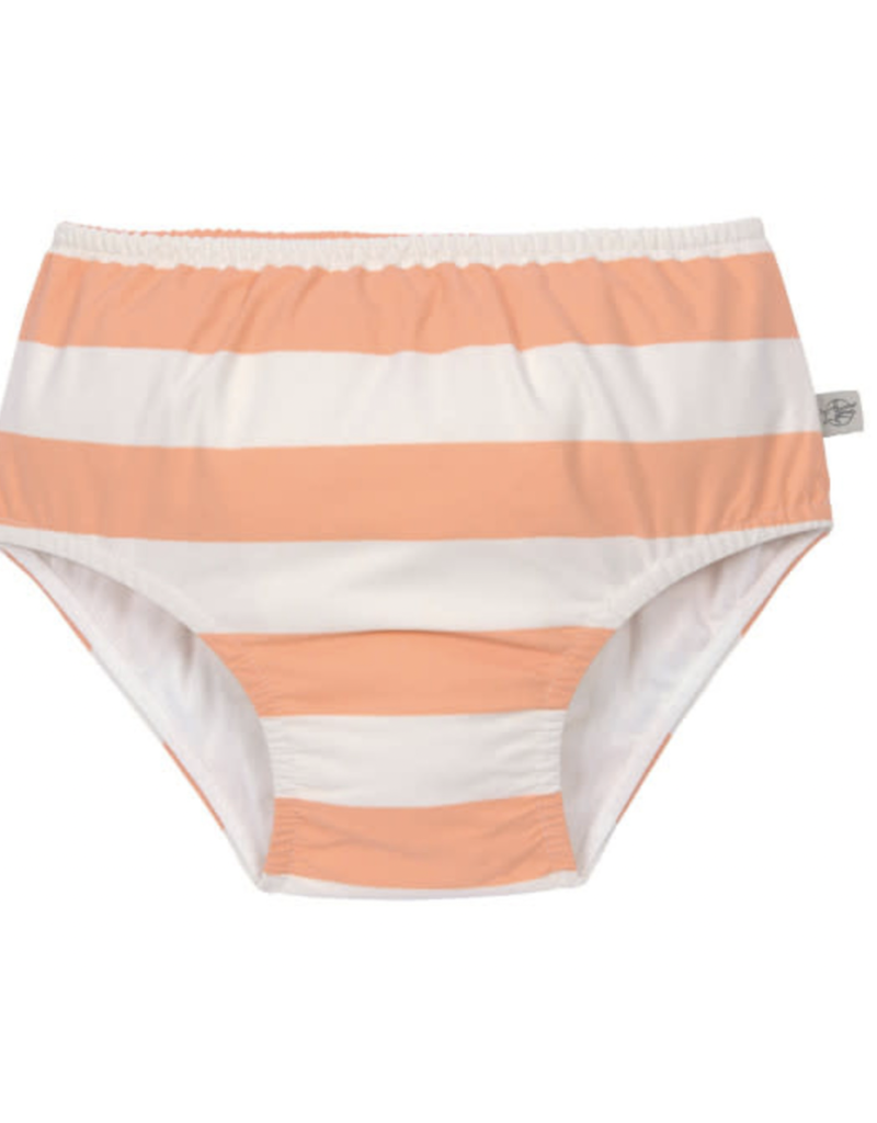 Lassig Lassig Swim Diaper Block Stripes Milky/Peach