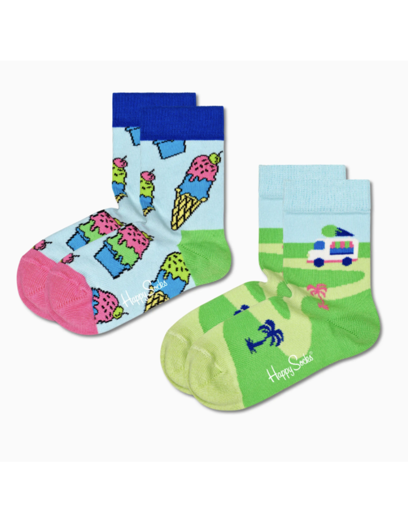 Happy Socks Happy Socks 2-Pack Kids Ice Cream Sock