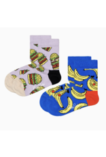 Happy Socks Happy Socks 2-pack Lunchtime Sock