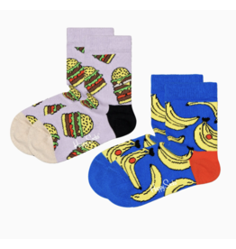 Happy Socks Happy Socks 2-pack Lunchtime Sock