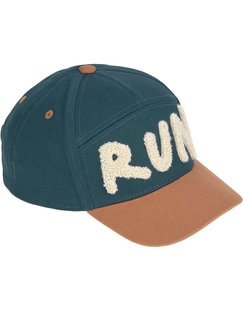 Lassig Lassig Kids Base Cap Cap Run brown/blue 1-2y