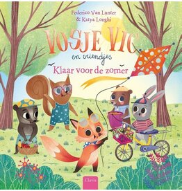 Clavis Clavis boek  "Vosje Vic: Klaar voor de zomer"