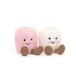 Jellycat Jellycat Amuseables Pink And White Marshmallows